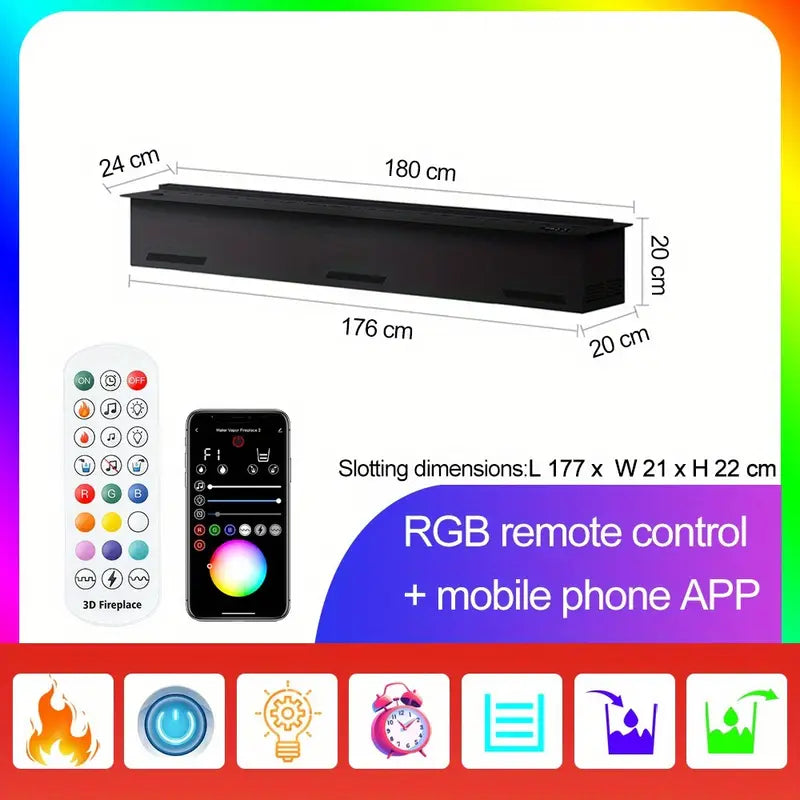 Aflyever CozyGlow Fireplace