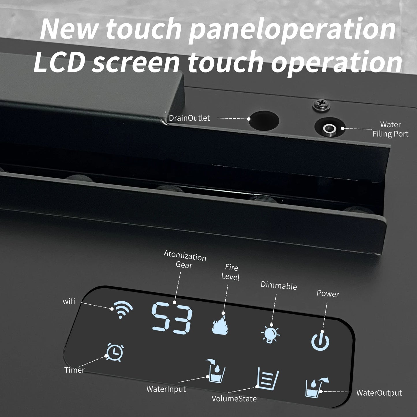 Aflyever CozyGlow Fireplace