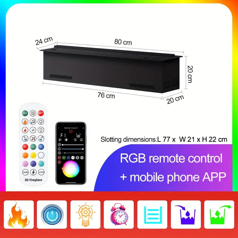 Aflyever CozyGlow Fireplace